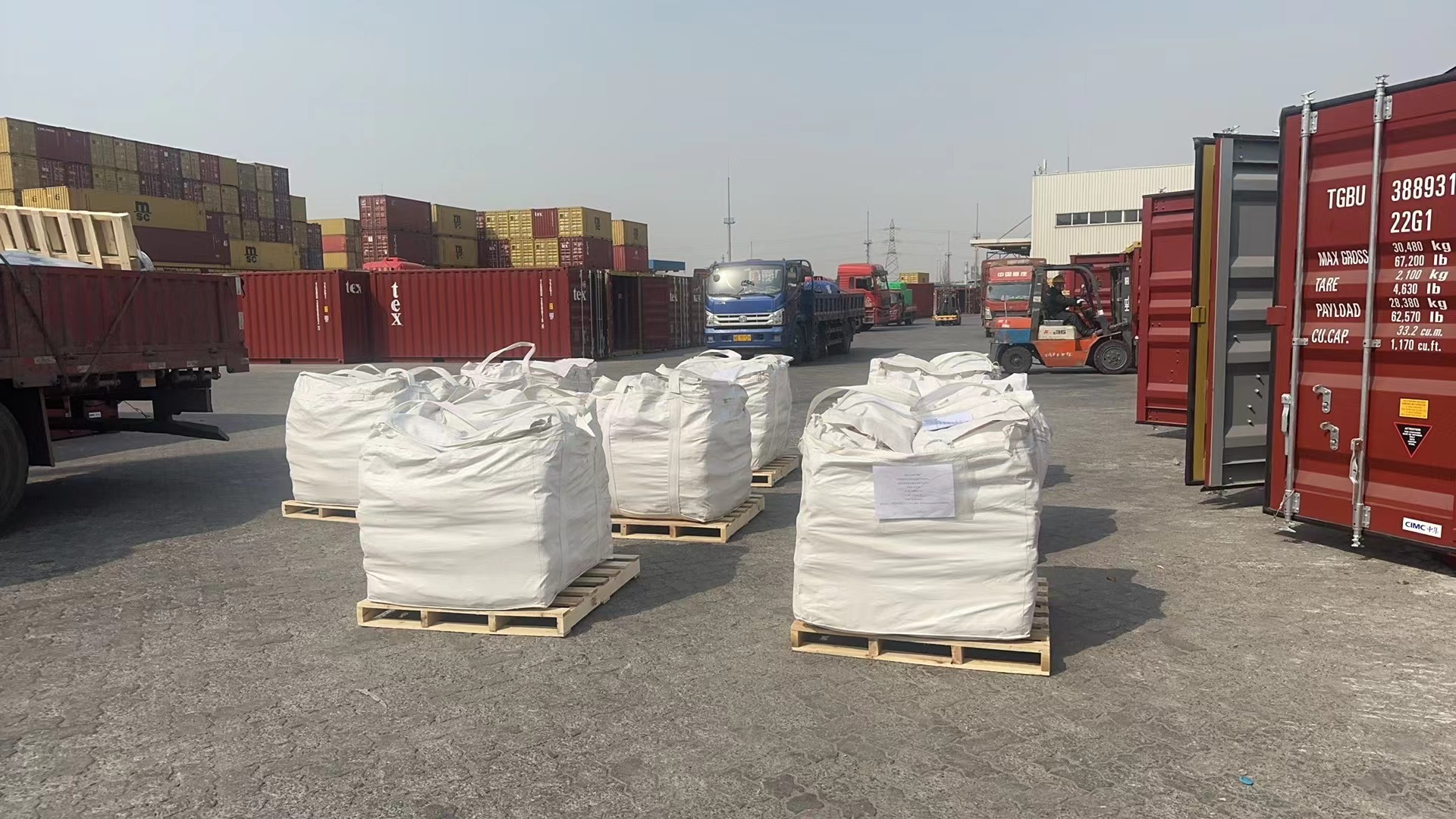 出口20噸鋯剛玉zirconia alumina到哥倫比亞